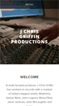 Mobile Screenshot of jchrisgriffin.com